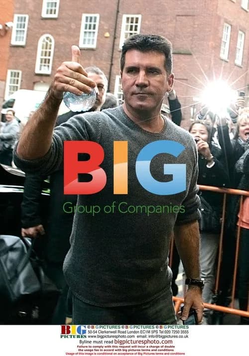 Simon Cowell Arriving for BGT Auditions