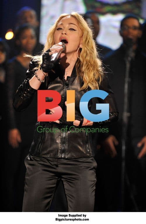 Madonna Performing for Haiti Benefit