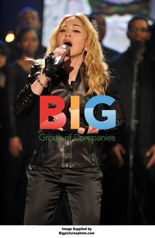 Madonna Performing for Haiti Benefit