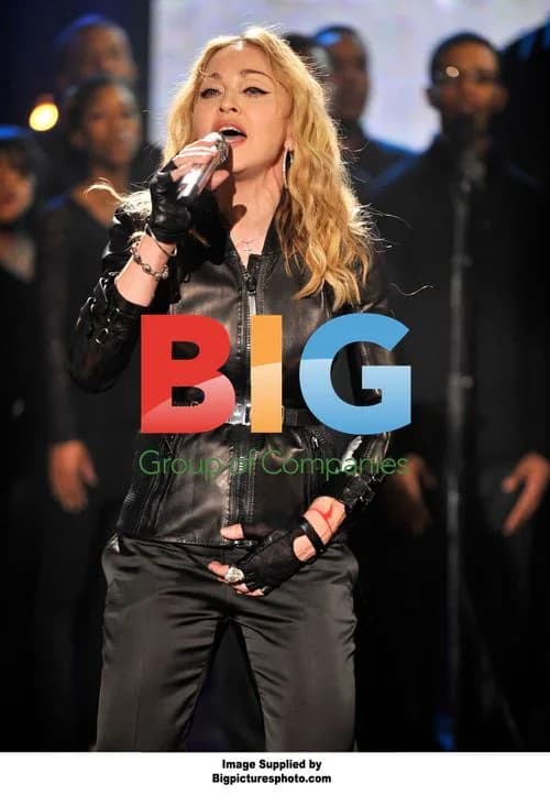 Madonna Performs for Haiti Telethon