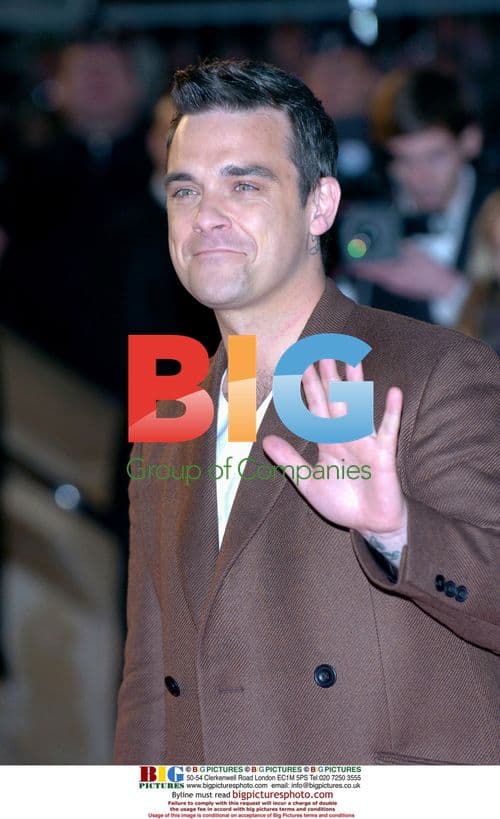 Robbie Williams at NRJ Music Awards 2010