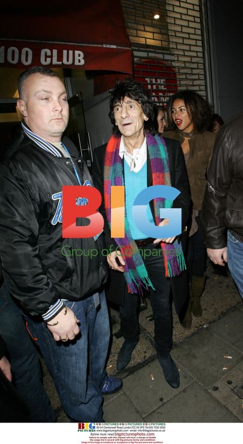 Ronnie Woods at 100 Club in London
