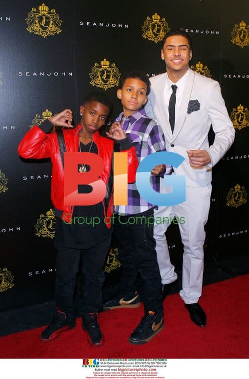 Christian Combs and Quincy Porter at Justin Dior Combs Sweet 16