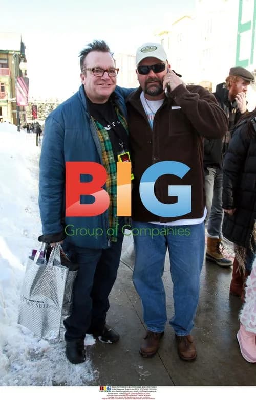 Tom Arnold and David Wells at Sundance 2010