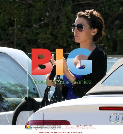 Dannii Minogue Leaves Hospital After Pregnancy Test