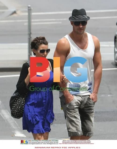 Dannii Minogue Leaving Masada Hospital