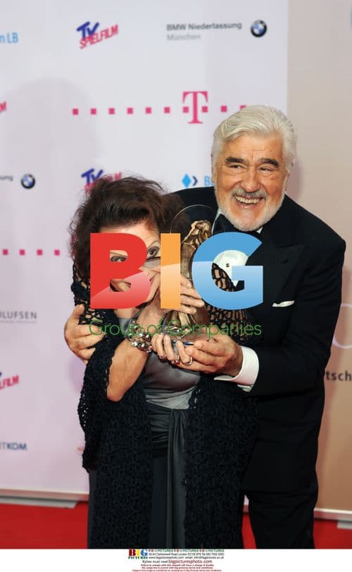 Claudia Cardinale and Mario Adorf at DIVA 2010 Awards