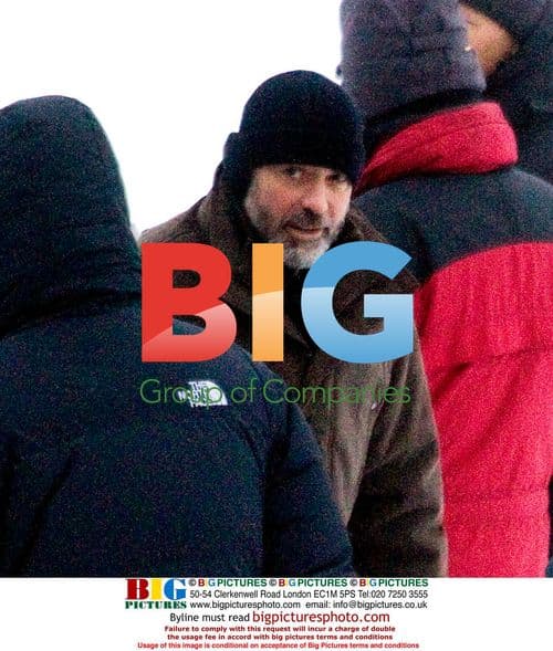 George Clooney films 'The American' in Sweden