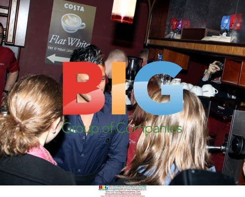 Peter Andre Launches Flat White Coffee at Costa