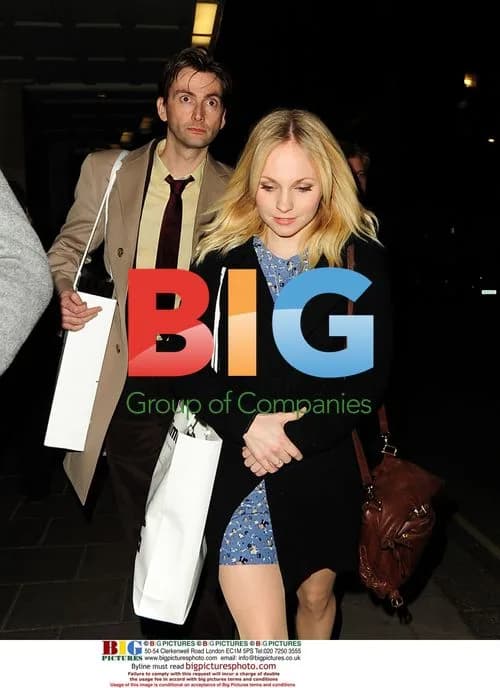 David Tennant and Georgia Moffett at Radio Times Party