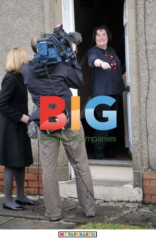 Susan Boyle Spotted After Break-In