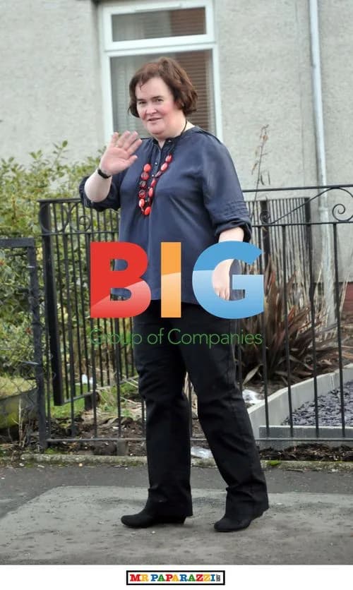 Susan Boyle Spotted After Break-In