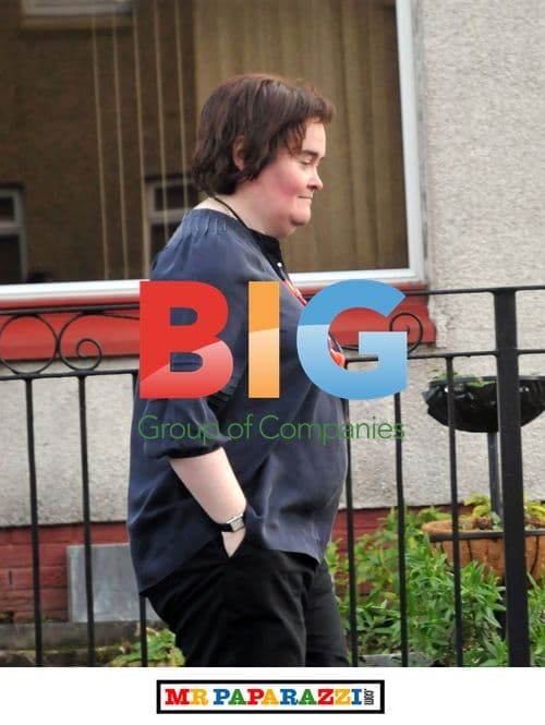 Susan Boyle Spotted at Home After Break-In