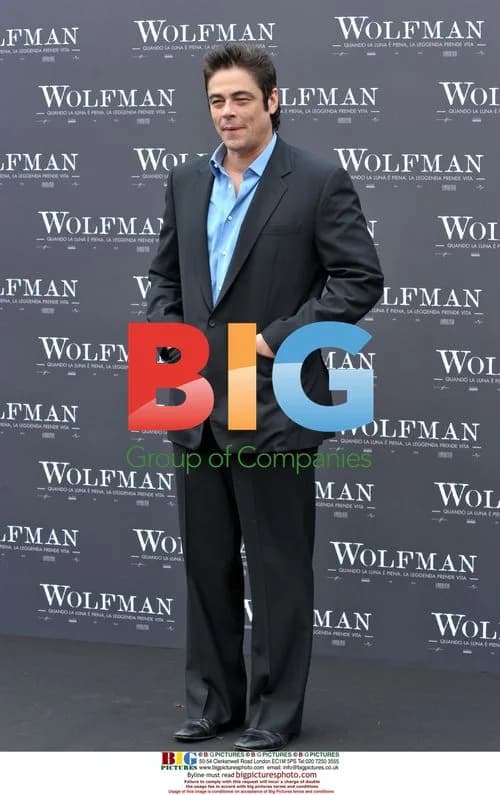 Benicio Del Toro at The Wolfman photocall