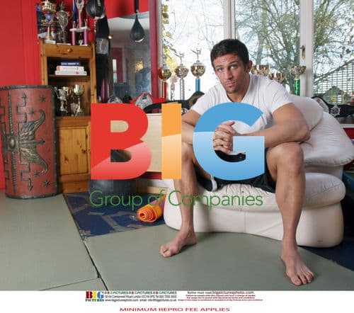 Alex Reid Training in Gym