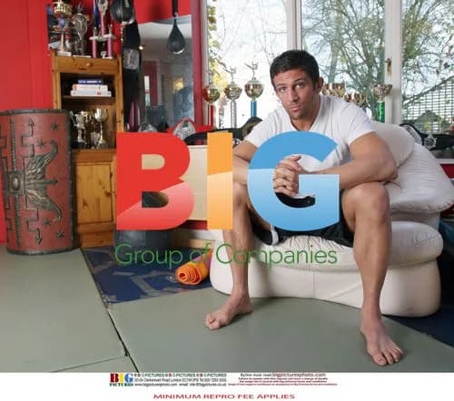 Alex Reid Training in Gym
