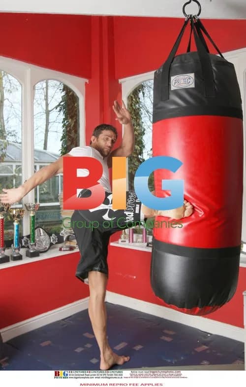 Alex Reid Training in Gym