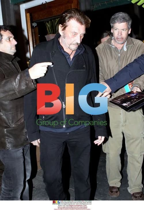 Johnny Hallyday Leaves Madeo Restaurant