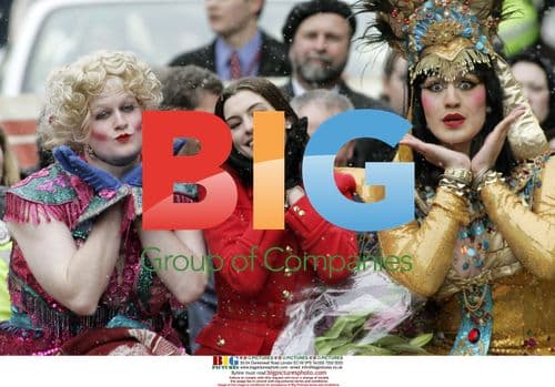 Anne Hathaway at Harvard Hasty Pudding Parade