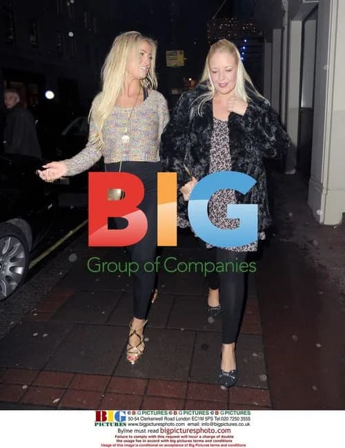 Chantelle Houghton enjoys night out