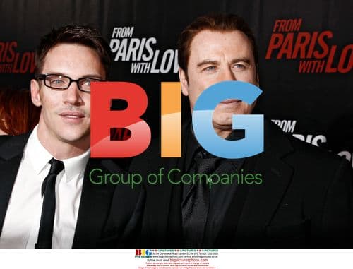 Travolta and Meyers at 'From Paris With Love' Premiere