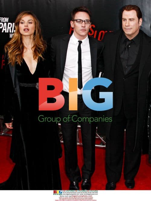 Kasia Smutniak, Rhys Meyers, Travolta at 'From Paris With Love' Premiere