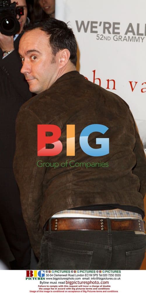 Dave Matthews at John Varvatos Grammy Awards Event