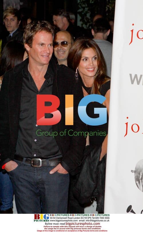 Rande Gerber and Cindy Crawford at Grammy Event
