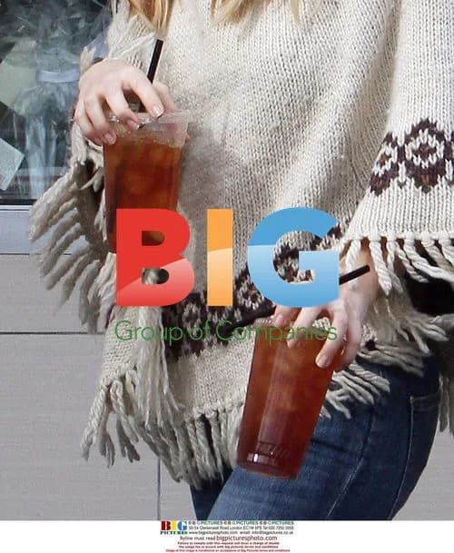 Drew Barrymore and Justin Long at market