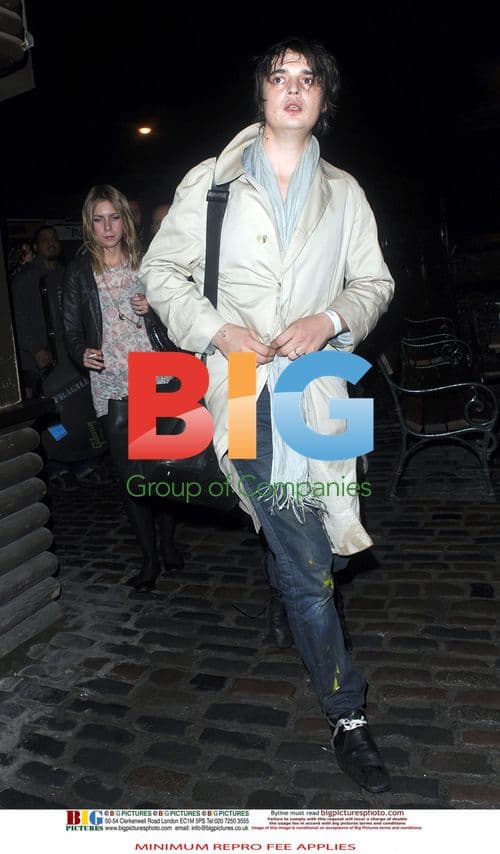 Peter Doherty Leaving Camden Gallery