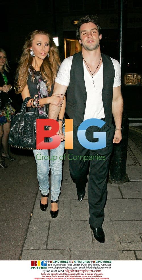 Una Healy and Ben Foden in London