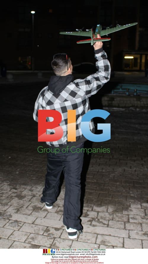 Dappy from N Dubz Flies Model Plane