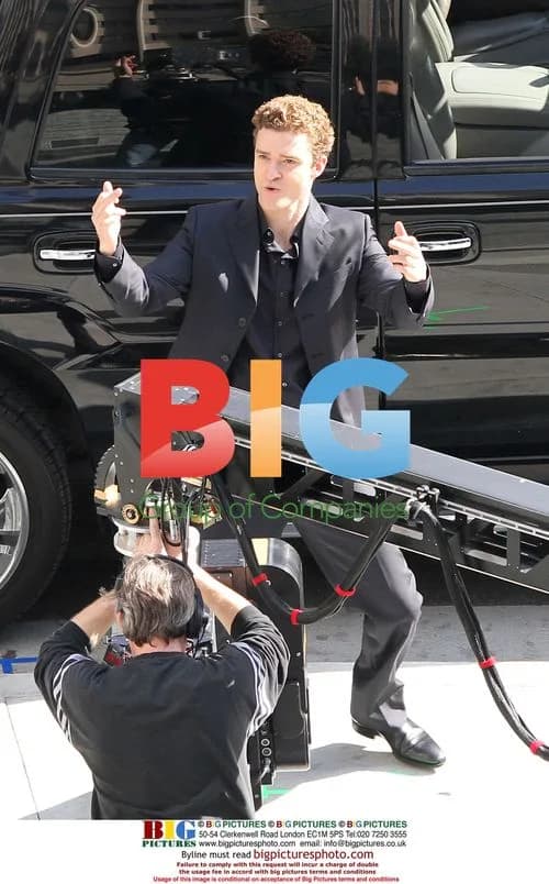 Justin Timberlake on 'The Social Network' Set