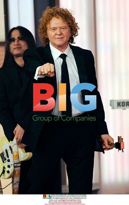 Mick Hucknall at Golden Camera Awards