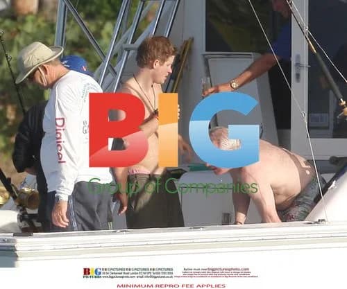 Prince Harry Fishing in the Caribbean