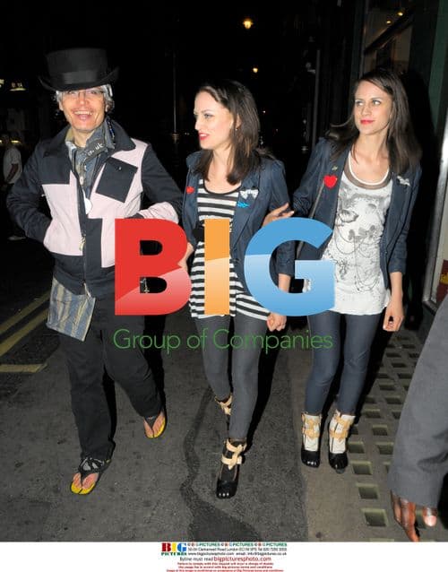 Adam Ant Out in London