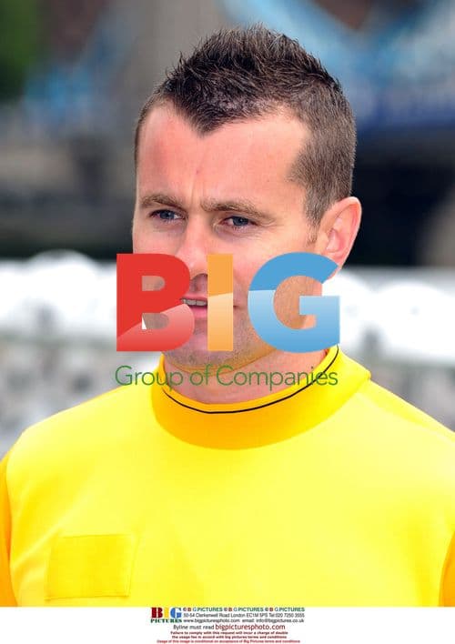 Footballers pose for Sky Sports launch