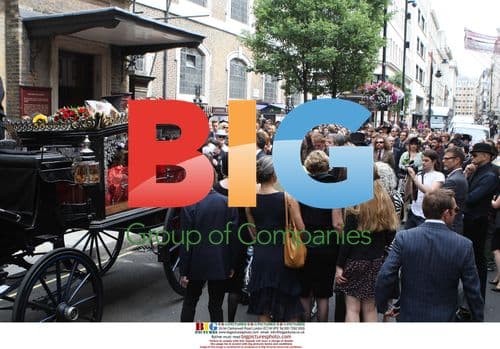 Guests Attend Sebastian Horsley's Funeral