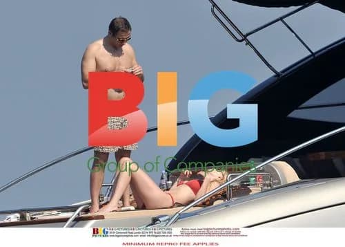 David Walliams and Lara Stone's Romantic Beach Break in France