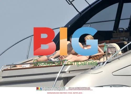 David Walliams and Lara Stone Vacation in France