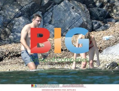 David Walliams and Lara Stone on Romantic Break