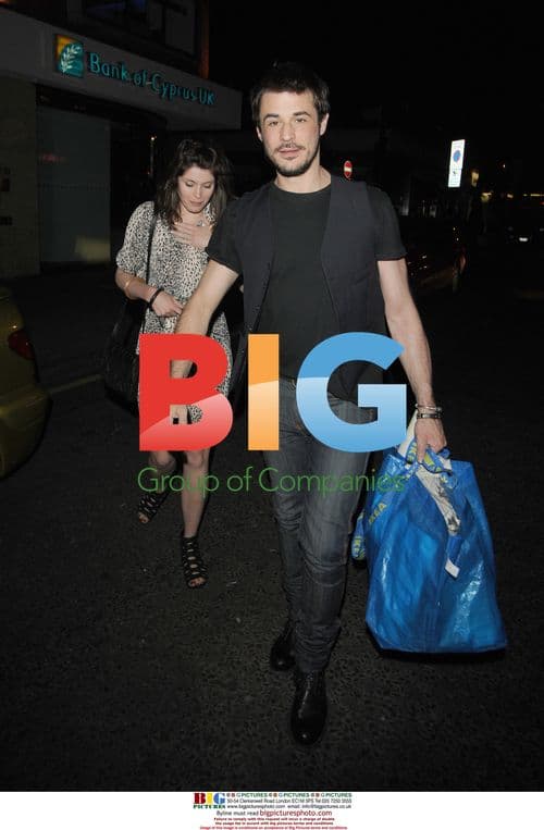 Gemma Arterton and Stefano Mioni Leave Roka Restaurant