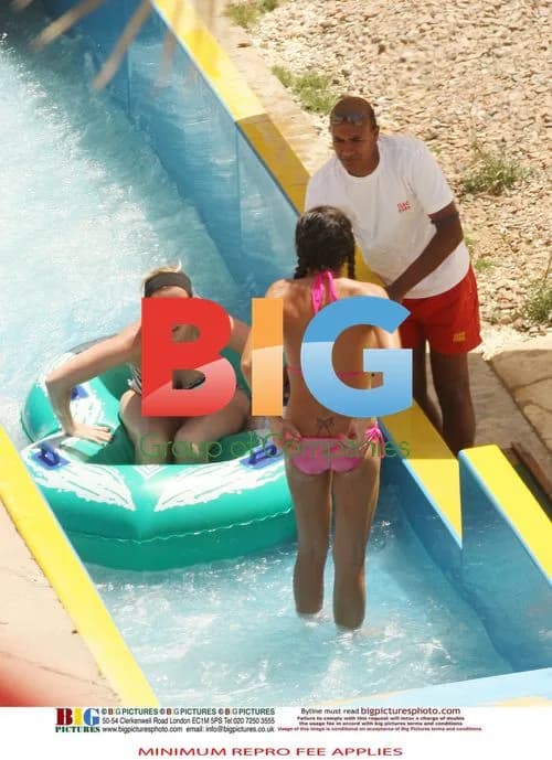 Katie Price and Alex Reid at Egypt Water Park