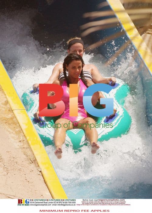 Katie Price & Alex Reid at Water Park in Egypt