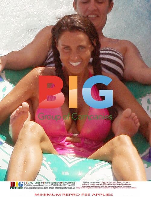 Katie Price and Alex Reid at Water Park in Egypt