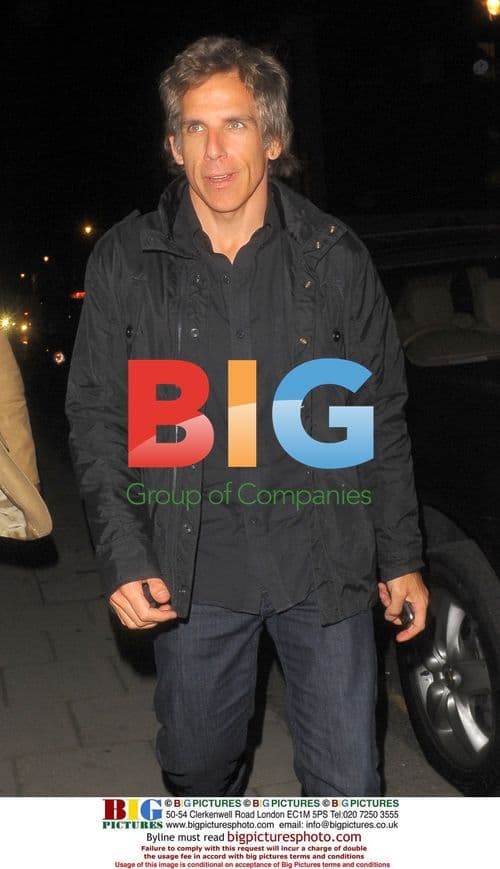 Ben Stiller at Claridges in London