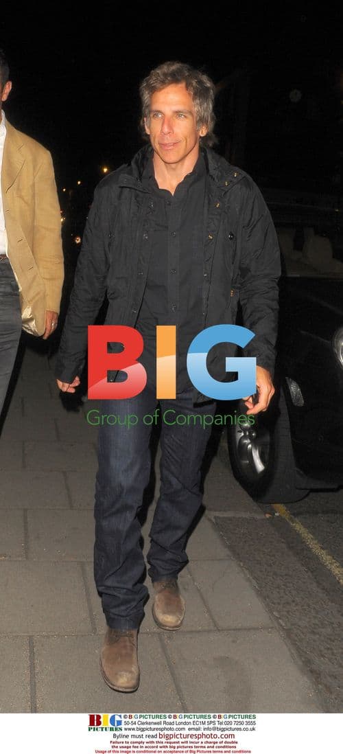 Ben Stiller at Claridges in London