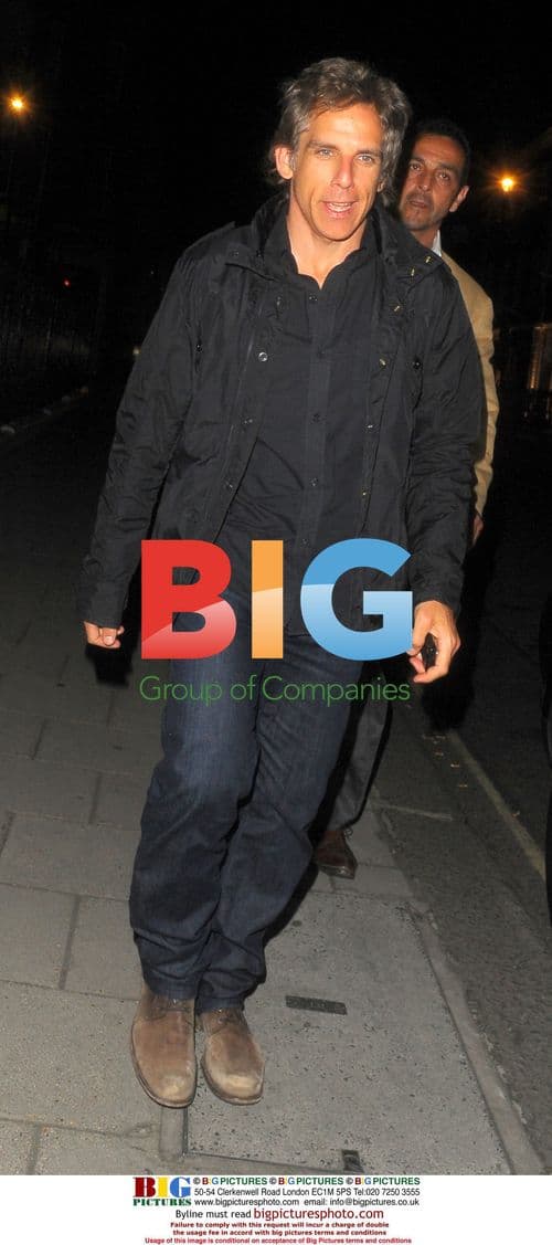 Ben Stiller at Claridges in London