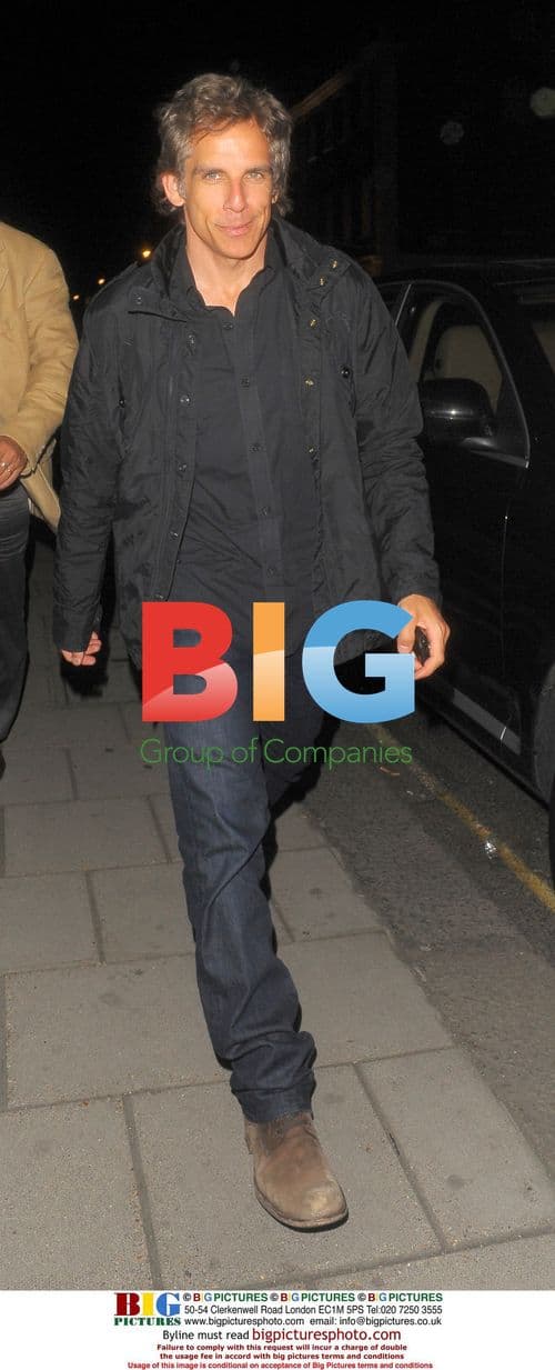 Ben Stiller at Claridges in London