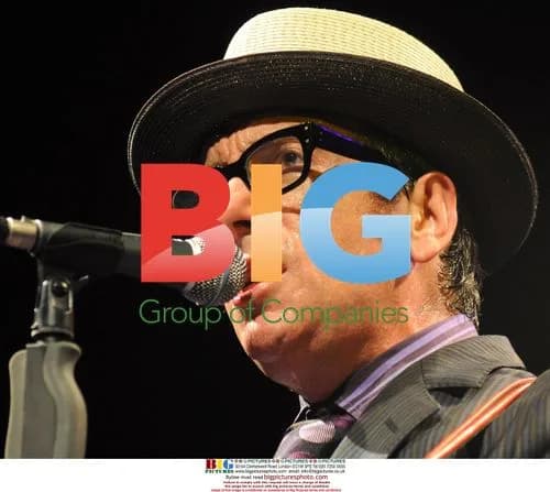 Elvis Costello Performs Live Concert in Dublin